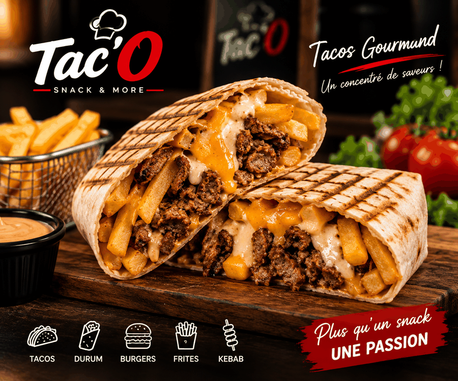 Tacos gourmand