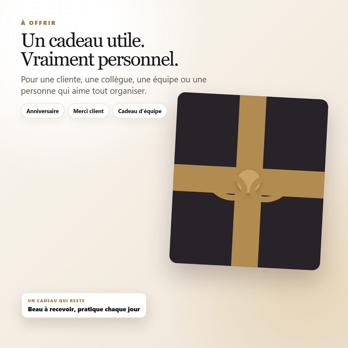 Édition personnalisée — ton agenda 2026–2027 à tes couleurs